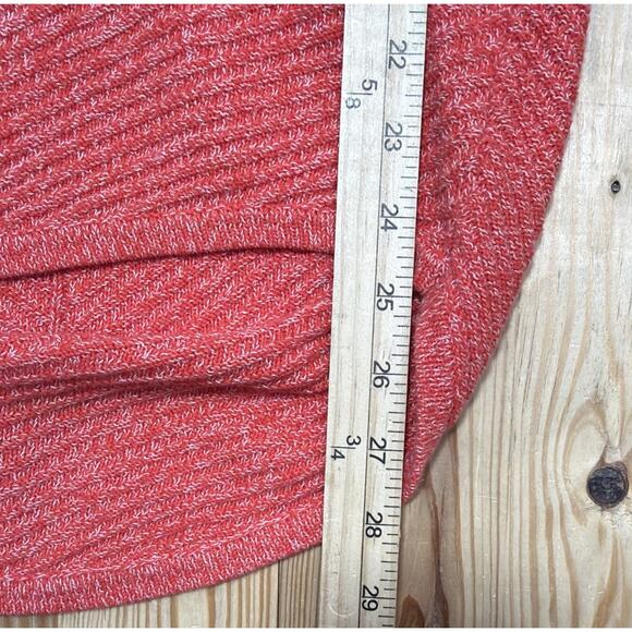 Express Sweater Shirt Tunic Sweater Top Pullover Women's S Cotton Red 3/4 Sleeve - Picture 5 of 6